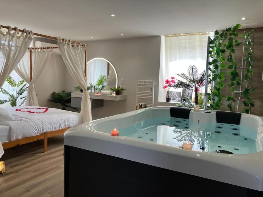 Jungle Secret Spa Nuit Insolite Giromagny Bagian luar foto
